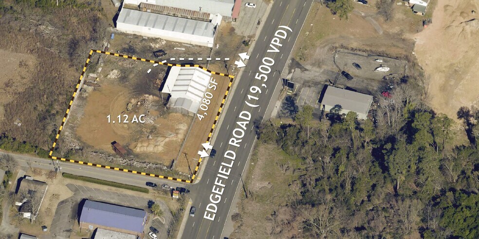 522 Edgefield Rd, North Augusta, SC à louer - Photo de l’immeuble – Image 2 sur 3