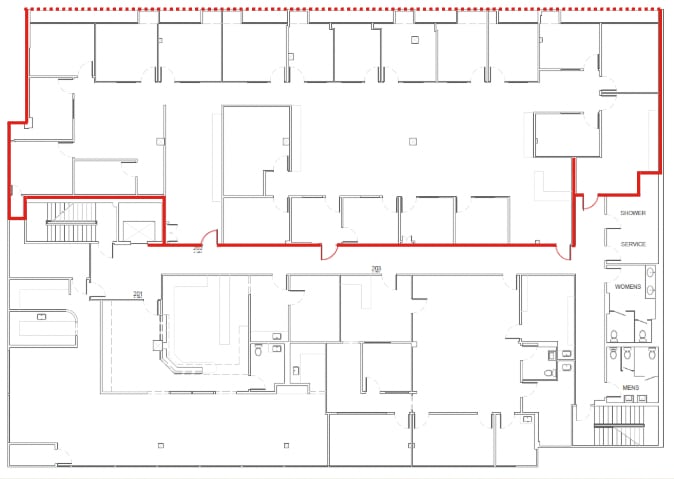 3500 5th Ave, San Diego, CA à louer Plan d’étage– Image 1 sur 1