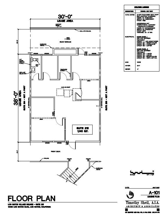 15466 Los Gatos Blvd, Los Gatos, CA à louer Plan d’étage– Image 1 sur 1