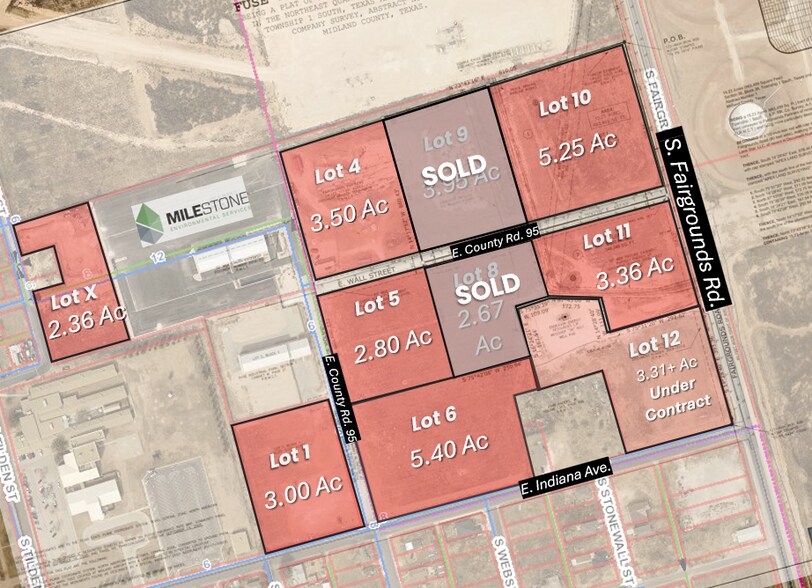 NW Corner of S. Fairgrounds Rd. and Indiana Ave., Midland, TX à vendre - Photo de l’immeuble – Image 2 sur 17