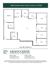 8230 Leesburg Pike, Vienna, VA à louer Plan de site– Image 2 sur 2