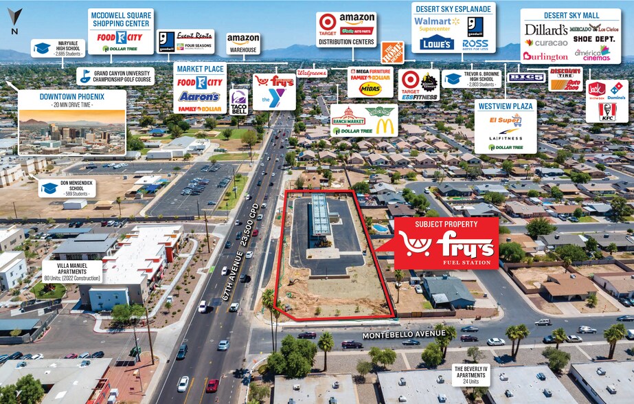 SWC 67th & Montebello Ave, Glendale, AZ à vendre - Photo de l’immeuble – Image 3 sur 5