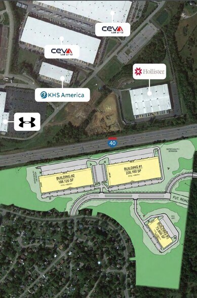 1000 Summit Blvd, Mount Juliet, TN à louer - Plan de site – Image 2 sur 4