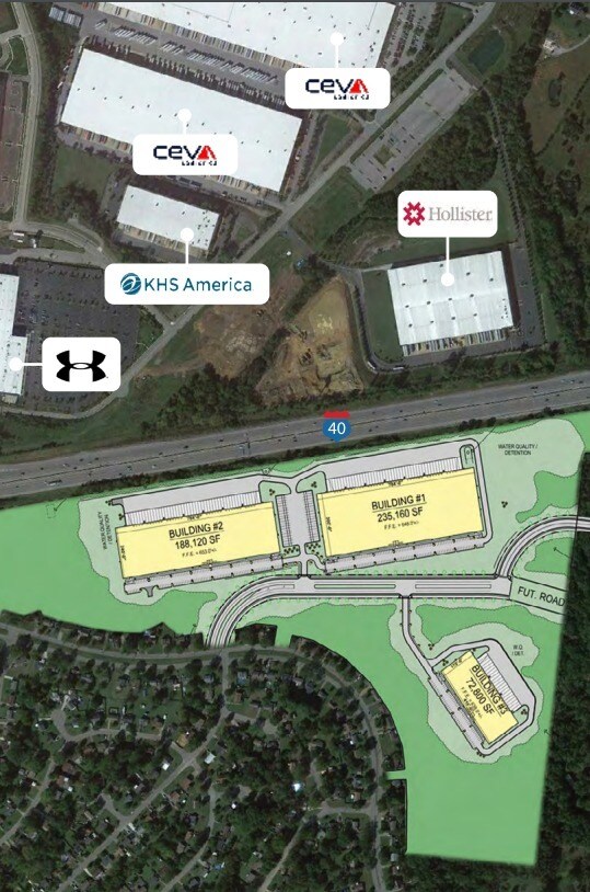 1000 Summit Blvd, Mount Juliet, TN à louer Plan de site– Image 1 sur 1
