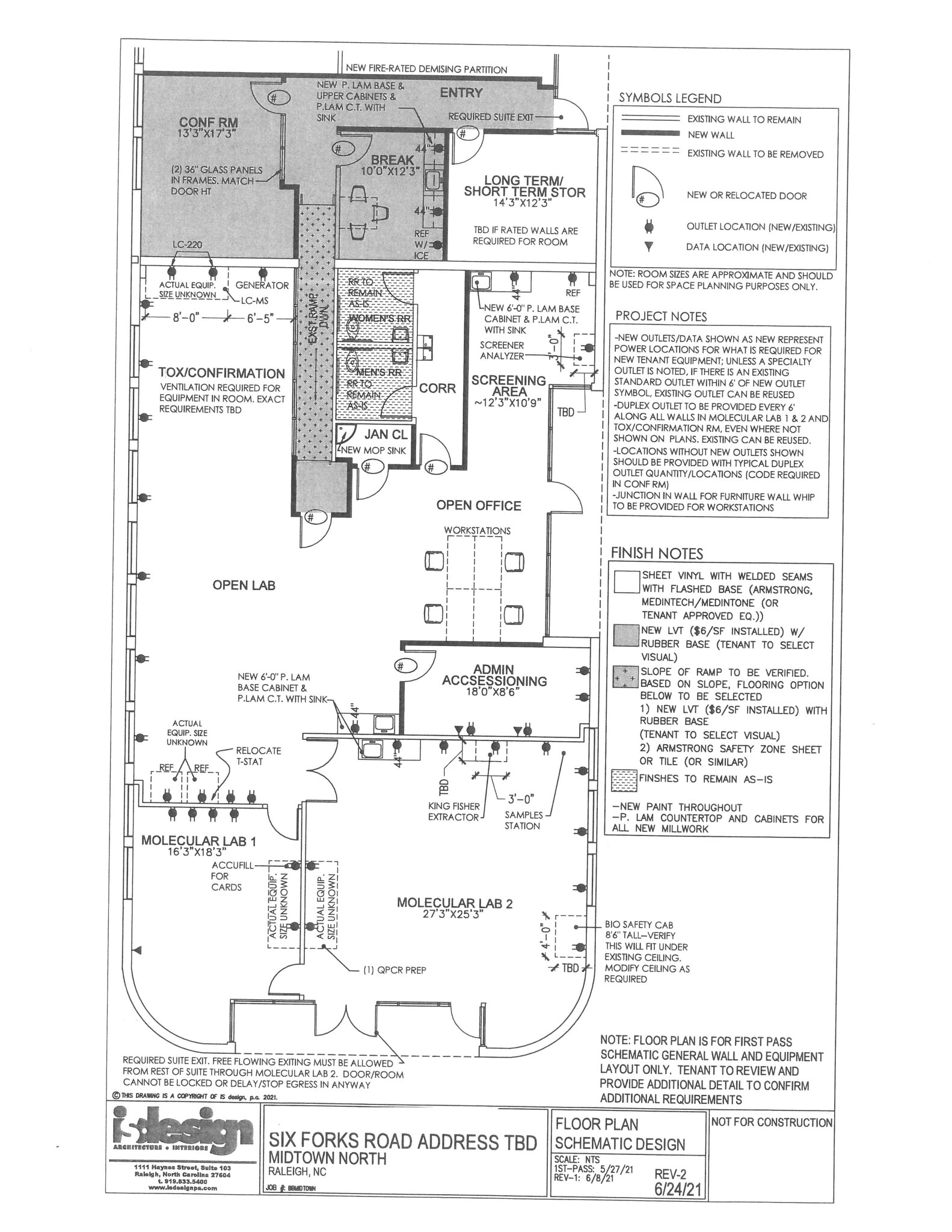 5910-6040 Six Forks rd, Raleigh, NC à louer Plan d’étage– Image 1 sur 1