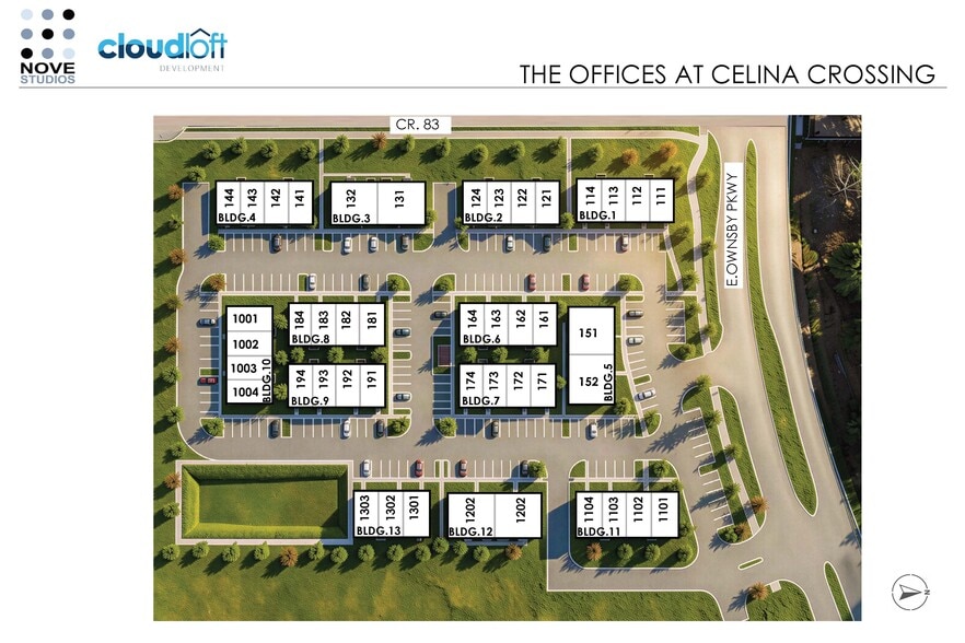 1215 E Ownsby Pky, Celina, TX à vendre - Plan de site – Image 3 sur 12