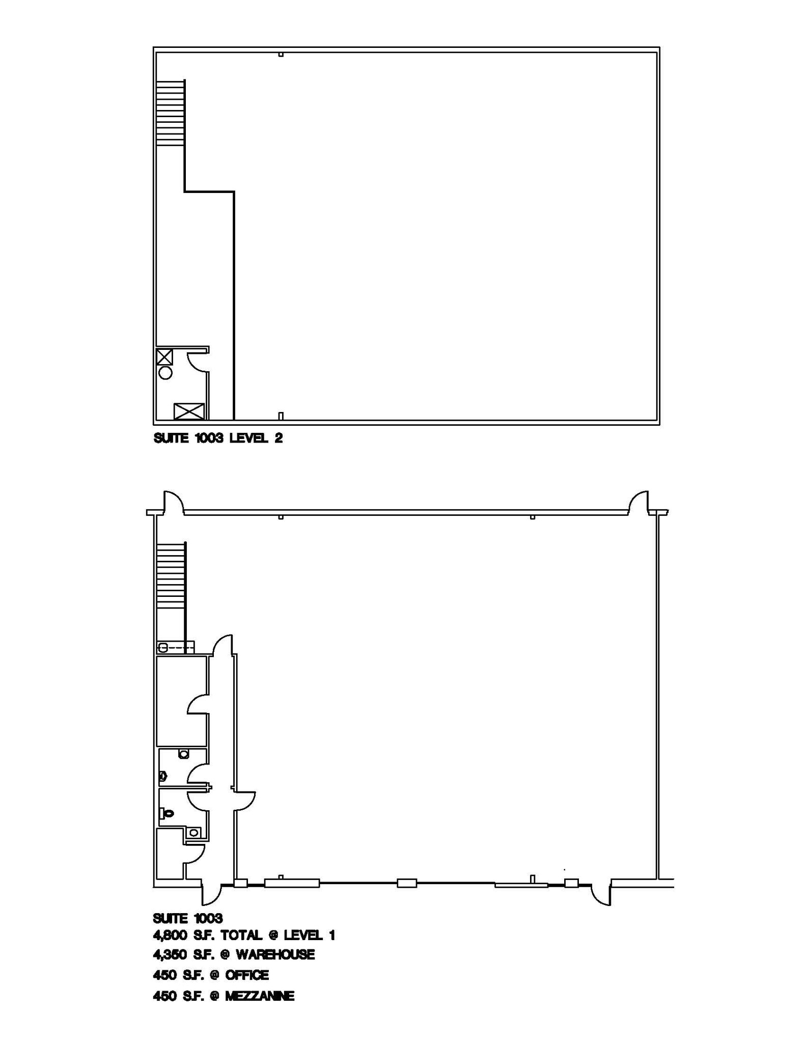 5829 W Sam Houston Pky N, Houston, TX à louer Plan d’étage– Image 1 sur 1