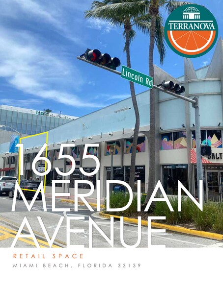 1661 Meridian Ave, Miami Beach, FL à louer - Plan de site – Image 3 sur 4