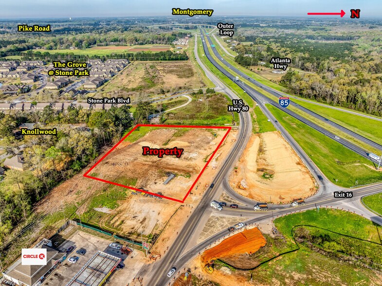 Waugh Station - U.S. Hwy 80, Pike Road, Pike Road, AL à louer - Photo principale – Image 1 sur 4