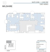 100 Wilshire Blvd, Santa Monica, CA à louer Plan d’étage– Image 1 sur 1