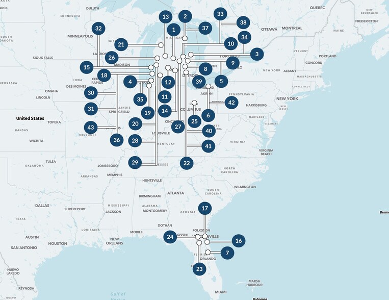 Muffler Man Portfolio - MI, OH, FL portefeuille de 43 biens à vendre sur LoopNet.fr - Photo de l’immeuble – Image 2 sur 4