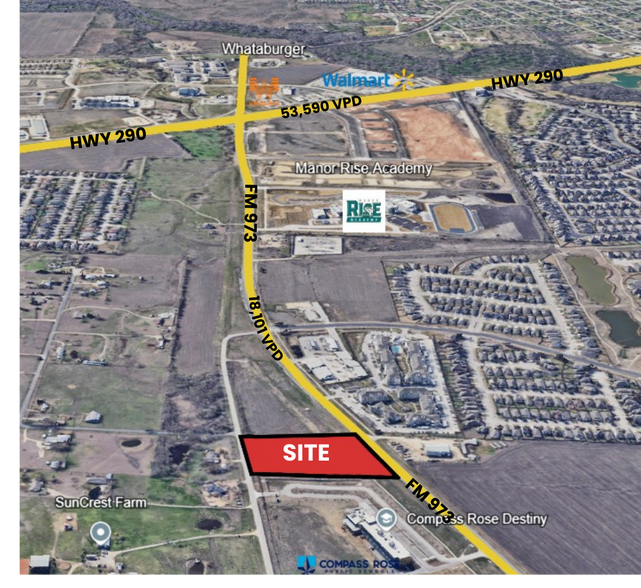 13801 FM 973, Manor, TX à louer - Aérien – Image 3 sur 8