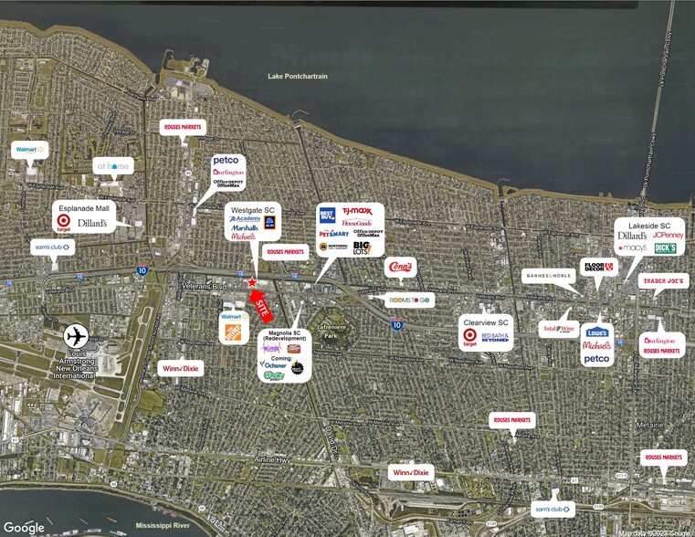 8835-8855 Veterans Memorial Blvd, Metairie, LA à louer - Photo de l’immeuble – Image 3 sur 3