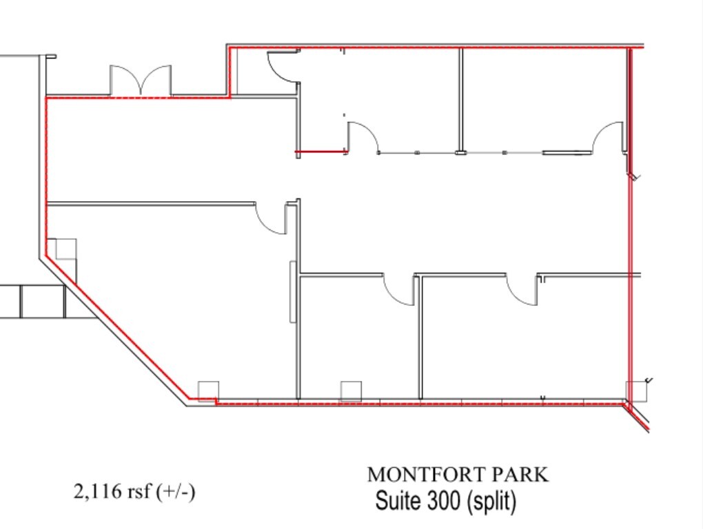 13747 Montfort Dr, Dallas, TX à louer Plan d’étage– Image 1 sur 1