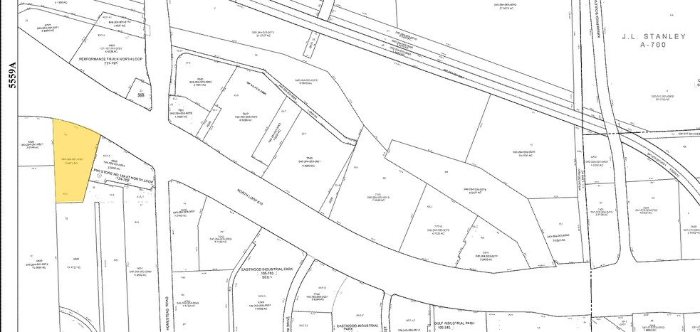 4847 Homestead Rd, Houston, TX à louer - Plan cadastral – Image 3 sur 4