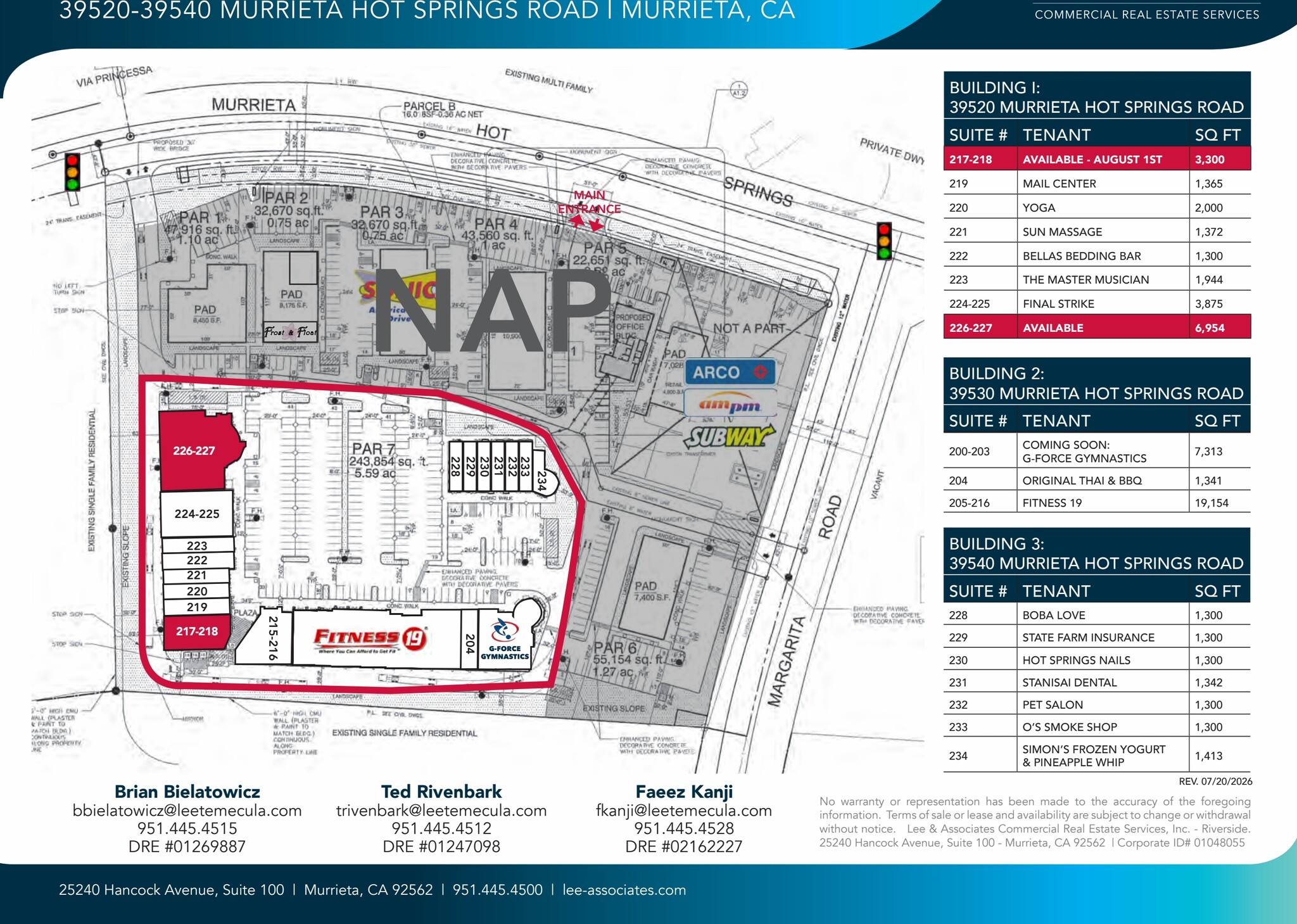 Murrieta Hot Springs Rd, Murrieta, CA à louer Plan de site– Image 1 sur 1