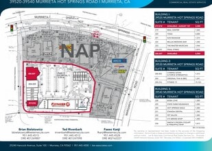 Murrieta Hot Springs Rd, Murrieta, CA à louer Plan de site– Image 1 sur 1