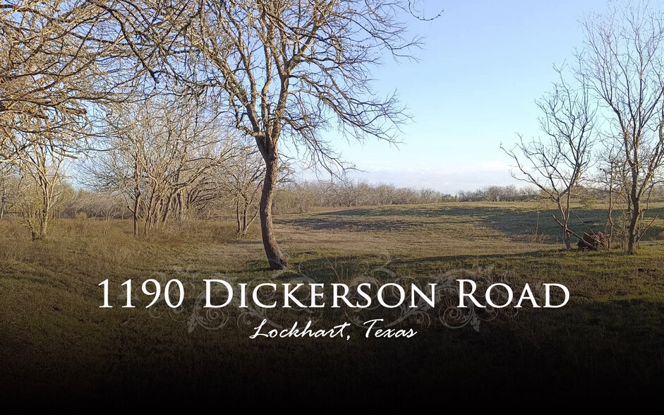 1190 Dickerson Rd, Lockhart, TX à vendre - Autre – Image 1 sur 7