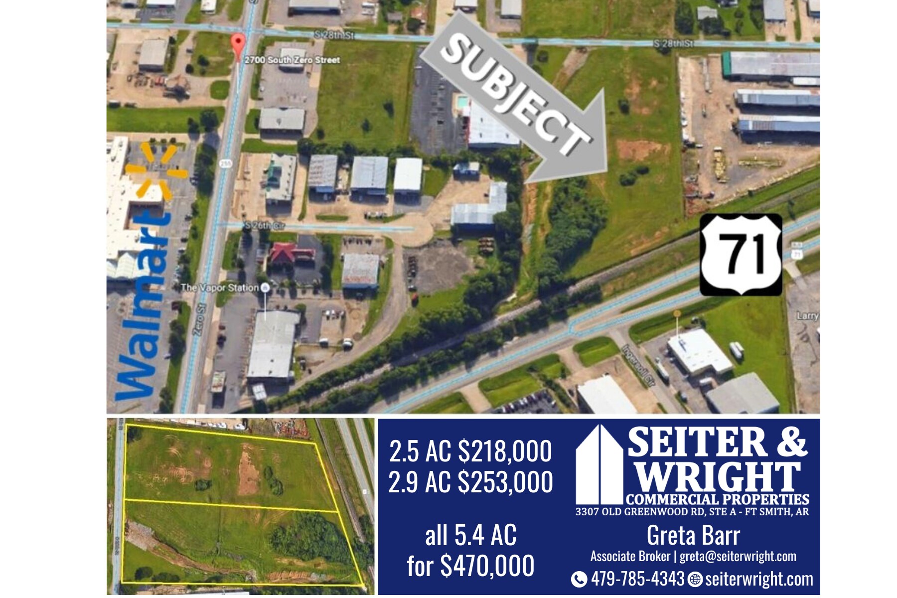 6086 S 28th St, Fort Smith, AR à vendre Photo de l’immeuble– Image 1 sur 2