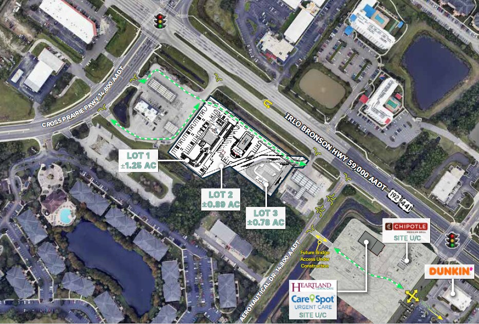 2298 E Irlo Bronson Memorial Hwy, Kissimmee, FL à louer Aérien– Image 1 sur 2