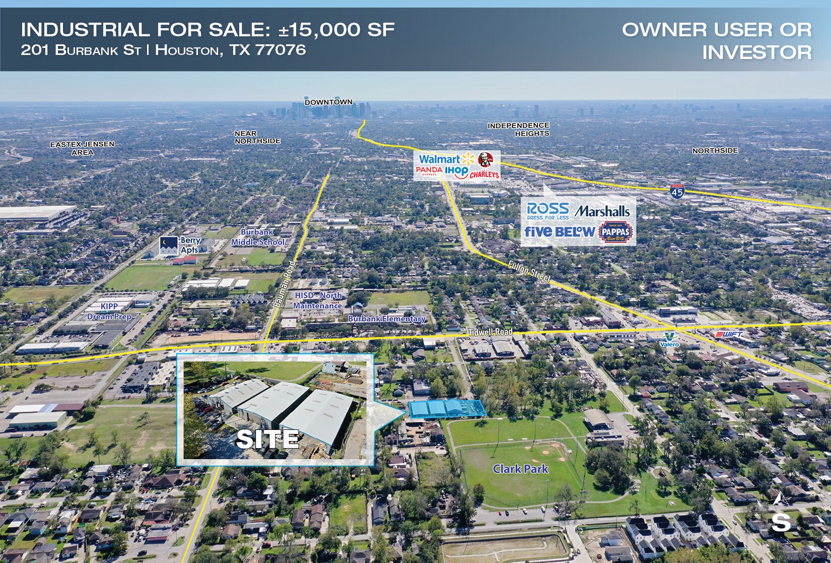 201 Burbank St, Houston, TX à vendre Photo principale– Image 1 sur 4