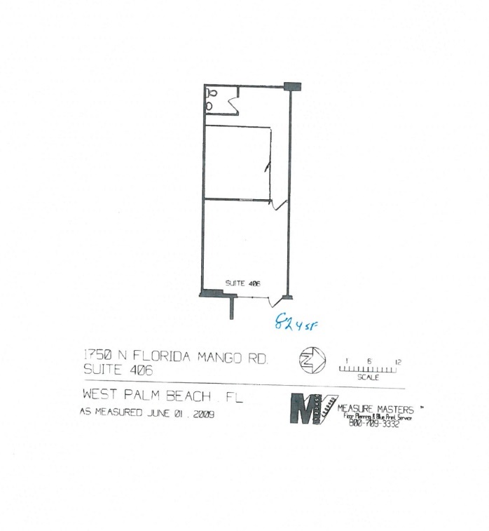 1750 N Florida Mango Rd, West Palm Beach, FL à louer Plan d’étage– Image 1 sur 1