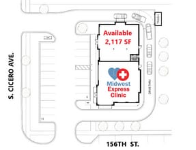 15541 Cicero Ave, Oak Forest, IL à louer Photo intérieure– Image 1 sur 1