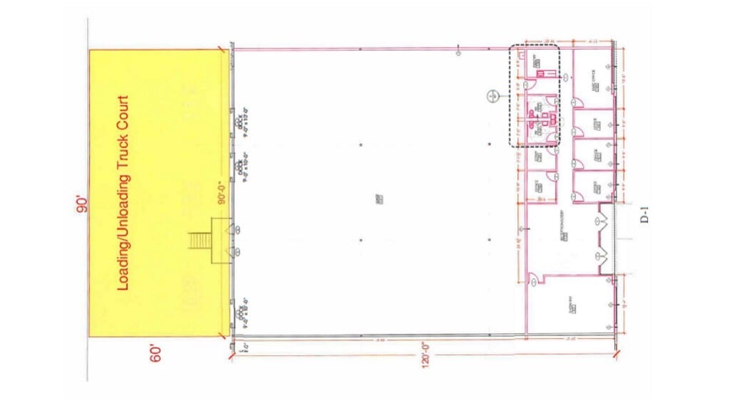 650 Corporate Dr, Stafford, VA à louer Plan d’étage– Image 1 sur 1