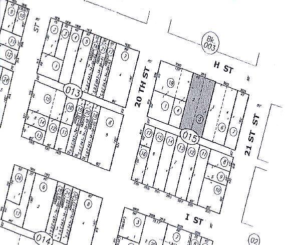 2012 H St, Sacramento, CA à louer - Plan cadastral – Image 2 sur 7