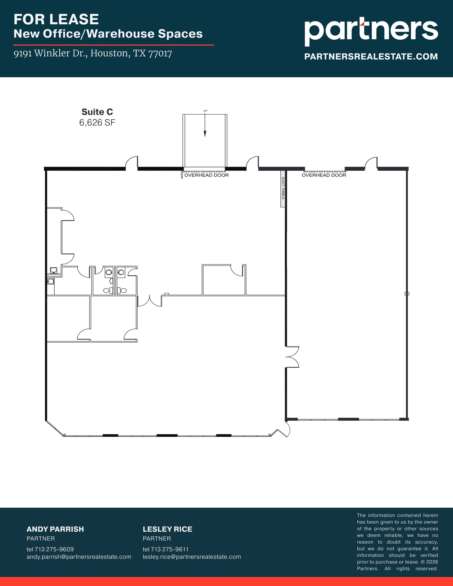 9189 Winkler Dr, Houston, TX à louer Plan de site– Image 1 sur 1