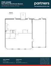 9189 Winkler Dr, Houston, TX à louer Plan de site– Image 1 sur 1