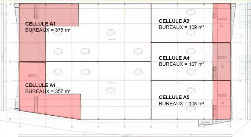 Local d’activités dans Villeparisis à louer Plan d’étage– Image 1 sur 2