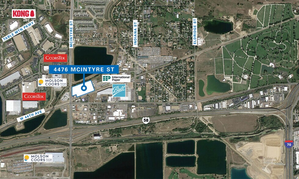 4476 McIntyre St, Golden, CO à louer - Aérien – Image 2 sur 2