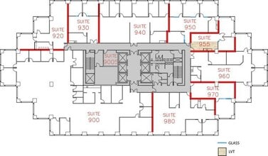 300 Spectrum Center Dr, Irvine, CA à louer Plan d’étage– Image 1 sur 1
