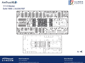 111 E Wacker Dr, Chicago, IL à louer Plan d’étage– Image 1 sur 1