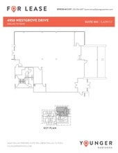 16610 N Dallas Pky, Dallas, TX à louer Plan d’étage– Image 2 sur 4