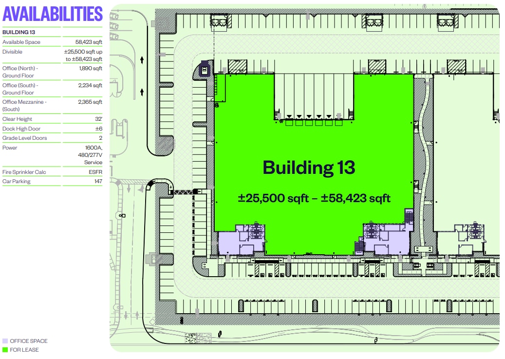 5200-5210 Hamner, Eastvale, CA à louer Plan d’étage– Image 1 sur 2