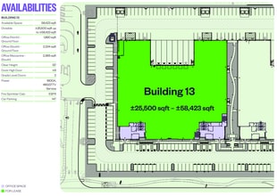 5200-5210 Hamner, Eastvale, CA à louer Plan d’étage– Image 1 sur 2