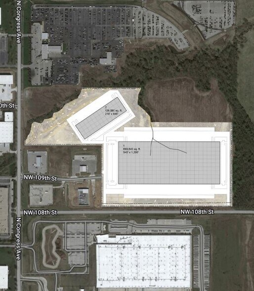 N Congress Ave & NW 108th St, Kansas City, MO à vendre - Plan de site – Image 2 sur 4
