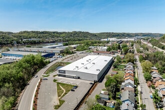 1200 Brickworks, Leetsdale, PA - Vue aérienne vue de carte