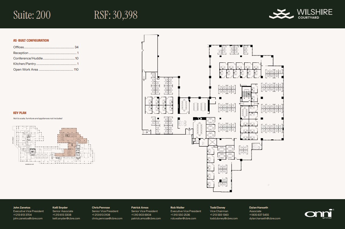 5700 Wilshire Blvd, Los Angeles, CA à louer Plan d’étage– Image 1 sur 1