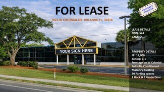 Plus de détails pour 7025 W Colonial Dr, Orlando, FL - Local commercial à louer