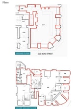 1-1A Old Bond St, Londres à louer Plan d’étage type– Image 1 sur 1