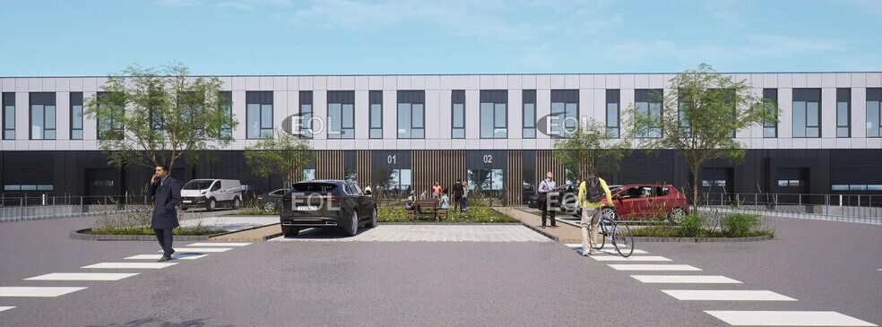 Local d’activités dans Aulnay-sous-Bois à louer - Photo de l’immeuble – Image 1 sur 1