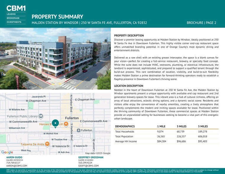 250 W Santa Fe Ave, Fullerton, CA à louer - Photo de l’immeuble – Image 3 sur 10