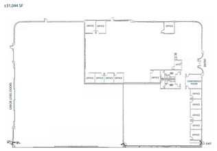 6465 National Dr, Livermore, CA à louer Plan d’étage– Image 1 sur 1