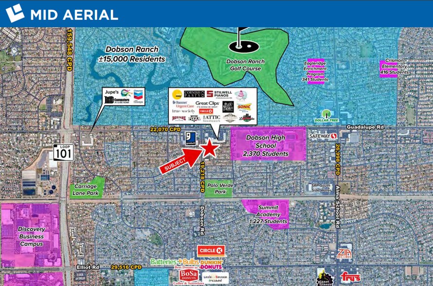 2909-2917 S Dobson Rd, Mesa, AZ à louer - Photo de l’immeuble – Image 3 sur 31