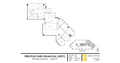 4975 Preston Park Blvd, Plano, TX à louer Plan d’étage– Image 1 sur 1