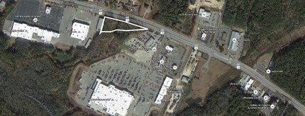 1798 E Broad Ave, Rockingham, NC - Vue aérienne vue de carte