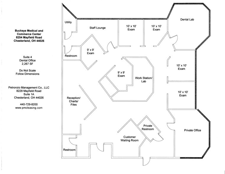 8254 Mayfield Rd, Chesterland, OH à louer - Photo de l’immeuble – Image 2 sur 2